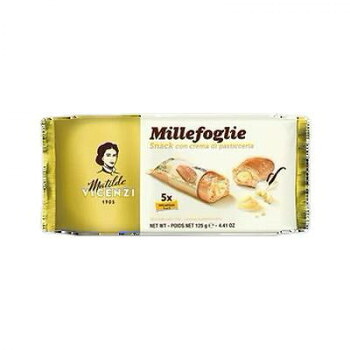 ヴィチェンチ パフぺーストリーロール　クリーム 125g 16個セット 送料無料 クーポン 配布中 メーカー直送 代引き・期日指定・ギフト包装・注文後のキャンセル・返品不可 欠品の場合、納品遅れやキャンセルが発生します｜NO-MU-BA-RA