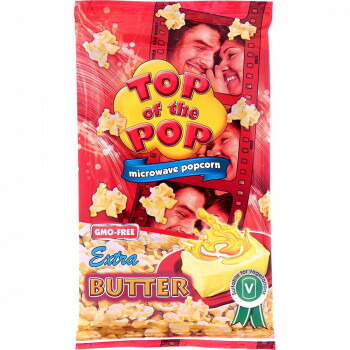 10%OFF トップオブザポップ　ポップコーン　バター　100g　90セット 送料無料 メーカー直送 代引き・期日指定・ギフト包装・注文後のキャンセル・返品不可 納品遅れやキャンセルが発生