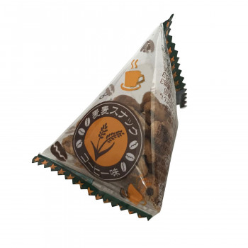 タクマ食品 麦麦スナック　コーヒー味 小袋2400袋（50&times;12&times;4個入） 送料無料 クーポン 配布中 メーカー直送 代引き・期日指定・ギフト包装・注文後のキャンセル・返品不可 欠品の場合、納品遅れやキャンセルが発生します｜NO-MU-BA-RA 21,266円