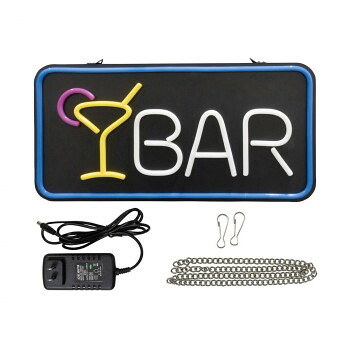 LEDライトサイン　BAR　29941 送料無料 クーポン 配布中 メーカー直送 代引き・期日指定・ギフト包装・注文後のキャンセル・返品不可 欠品の場合、納品遅れやキャンセルが発生します