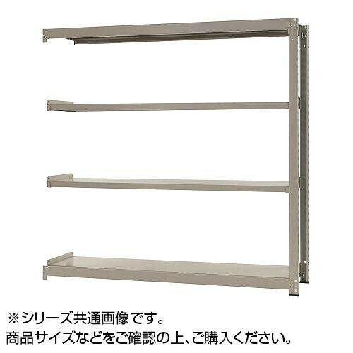 10%OFF 中量ラック　耐荷重300kgタイプ　連結　間口900×奥行900×高さ1200mm　4段　ニューアイボリー 送料無料 メーカー直送 代引き・期日指定・ギフト包装・注文後のキャンセル・返品不可 納品遅れやキャンセルが発生