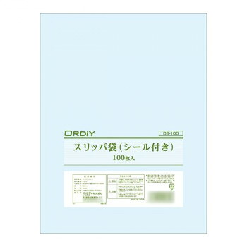 オルディ スリッパ袋(シール付き) 透明100P×30冊 Q00200001 送料無料 クーポン 配布中 メーカー直送 代引き・期日指定・ギフト包装・注文後のキャンセル・返品不可 欠品の場合、納品遅れやキャンセルが発生します