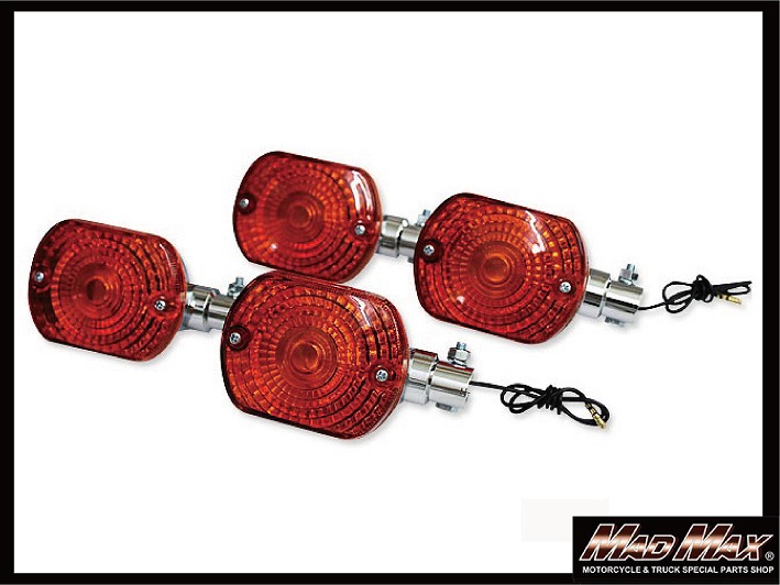 楽天市場】Z400FX/Z1000Mk2 純正タイプ ウインカーオレンジ4個セット