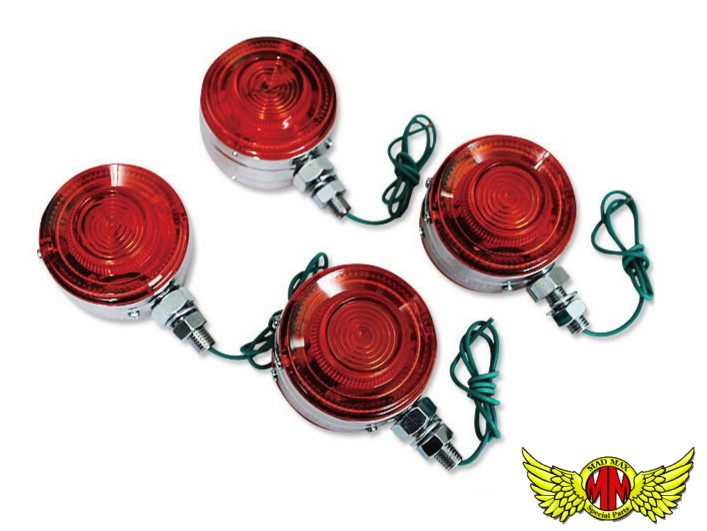 【送料無料!!】W1/W650 純正タイプ タイコ型ウインカーオレンジ4個セットウィンカー|MADMAX