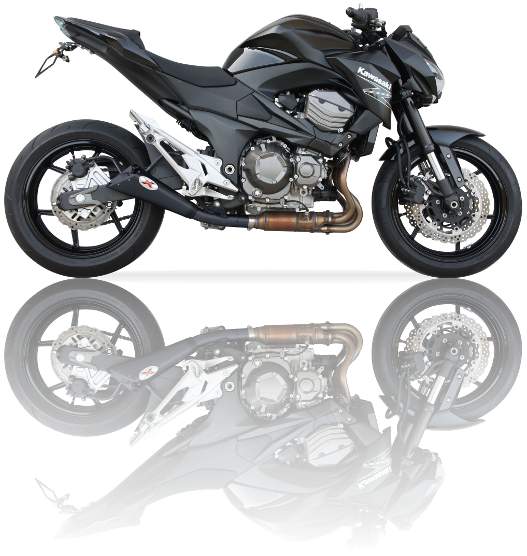 【送料無料!!】IXIL(イクシル)KAWASAKI Z 800 e ´13 SLIP ON X55B-スラッシュ コーンタイプZR800A、ZR800B、ZR800C、ZR800D、ニンジャ、スリップオン、サイレンサー、マフラー|MADMAX