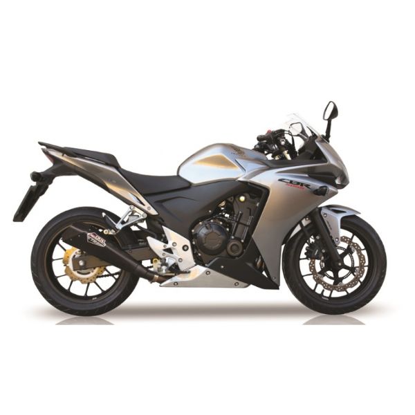 【送料無料!!】 IXIL(イクシル) HONDA CBR500R/CB500F/CB500X '13-'15 X55SSB スラッシュコーン スリップオン マフラー マフラー、ホンダ、サイレンサー、バッフル、逆輸入