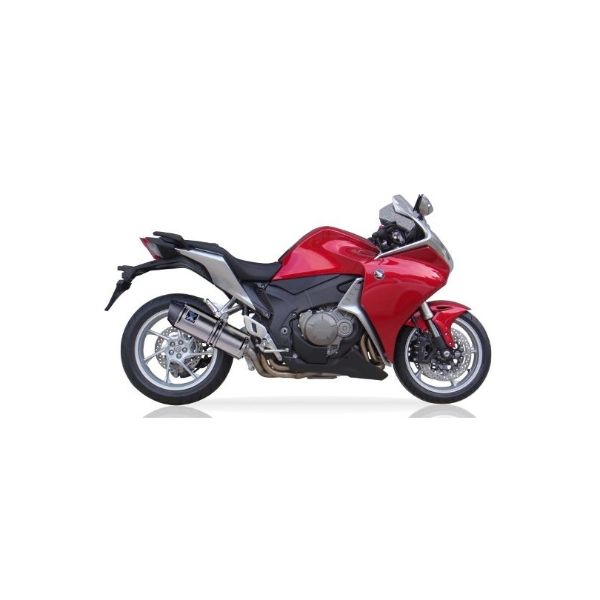週末セール!! 【送料無料!!】 IXIL(イクシル) HONDA VFR1200F '10-'16 SOVE オーバル スリップオン マフラー マフラー、ホンダ、サイレンサー、バッフル、逆輸入