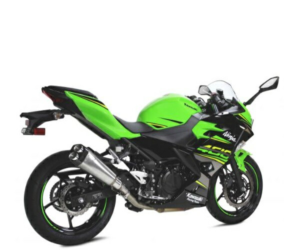 【送料無料!!】 IXRACE KAWASAKI NINJA400 2018 M9 ヘキサゴン デュアルエンド スリップオン マフラー IXIL、イクシル、カワサキ、ニンジャ、マフラー、サイレンサー、バッフル、逆輸入