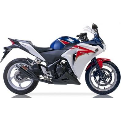 【送料無料!!】 IXIL(イクシル) HONDA CBR250R '11-'14 L3XB デュアル スリップオン マフラー マフラー、ホンダ、サイレンサー、バッフル、逆輸入