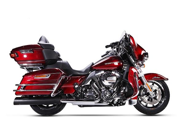 ブラックフライデーSALE!!【送料無料!!】IRONHEAD(アイアンヘッド) HARLEY-DAVIDSON TOURING ROAD KING(ツーリング ロードキング)'06-'16 HC2-1B 2本出し スリップオン マフラー ブラックマフラー、サイレンサー、バッフル、IXIL、イクシル、ハーレー画像