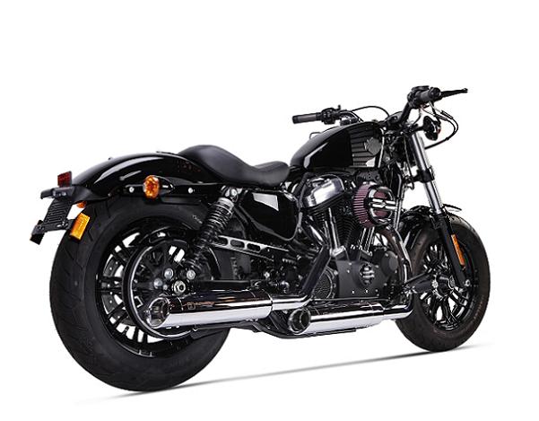 週末セール!! 【送料無料!!】 IRONHEAD(アイアンヘッド) HARLEY-DAVIDSON TOURING ROAD KING(ツーリング ロードキング)'17～ HC2-1C 2本出し スリップオン マフラーマフラー、サイレンサー、バッフル、IXIL、イクシル、ハーレー 82,655円