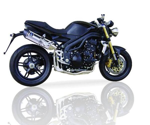 【送料無料!!】IXIL(イクシル) TRIUMPH ST1050 SPEED TRIPLE '05-'06(515NJ)'07-'10 SOVE オーバル 左右2本出し スリップオン マフラーマフラー、サイレンサー、バッフル、トライアンフ、スピードトリプル｜ＭＡＤＭＡＸ