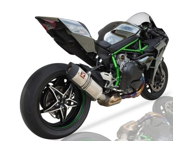 週末セール!! 【送料無料!!】 IXIL(イクシル) KAWASAKI Ninja H2 SOVE オーバル スリップオン マフラー ニンジャ、マフラー、カワサキ、サイレンサー、バッフル、逆輸入