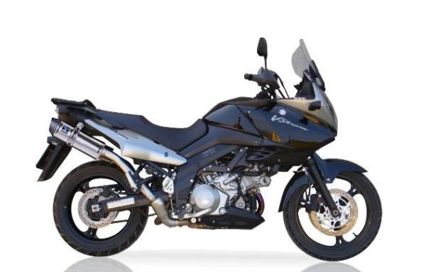 週末セール!! 【送料無料!!】 IXIL(イクシル) SUZUKI DL1000 V-STROM '02-'13 SOVE オーバル 左右2本出し マフラー Vストローム、EBL-VU51A、マフラー、スズキ、サイレンサー、バッフル、逆輸入