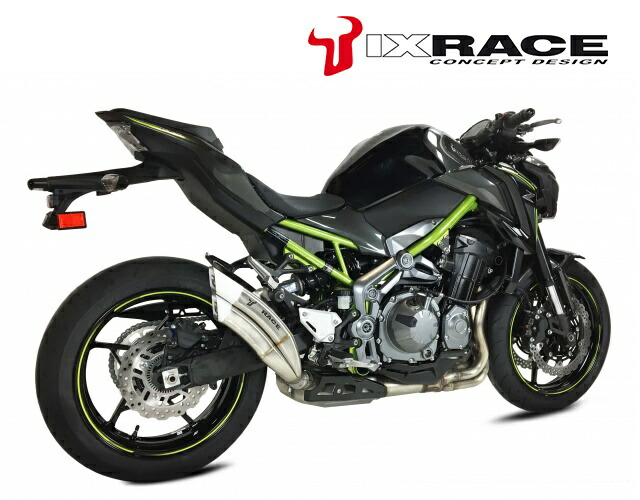 【送料無料】IXRACE KAWASAKI Z900 2017 Z7 ツインアップ スリップマフラー｜ＭＡＤＭＡＸ