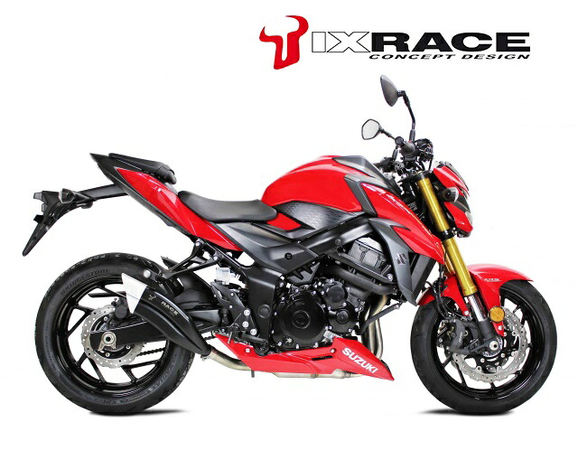 週末セール!! 【送料無料!!】 【送料無料】IXRACE SUZUKI GSR 750 11-14 Z7B ツインアップ スリップマフラー 45,025円