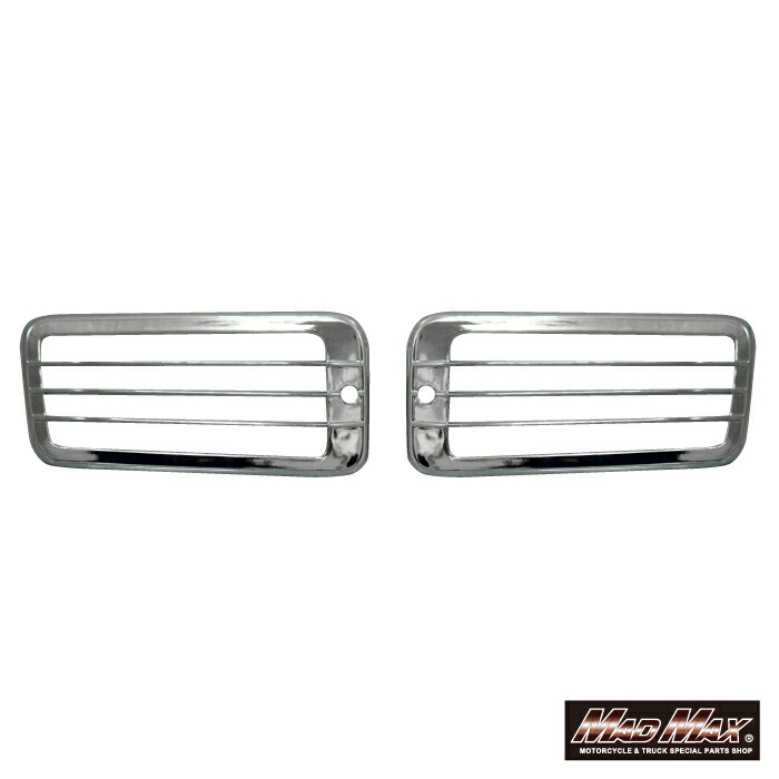 メッキテールランプガーニッシュ ふそう 2t用 NEWキャンター MADMAX トラック用品 メッキ テールランプ ガーニッシュ 三菱ふそう2t