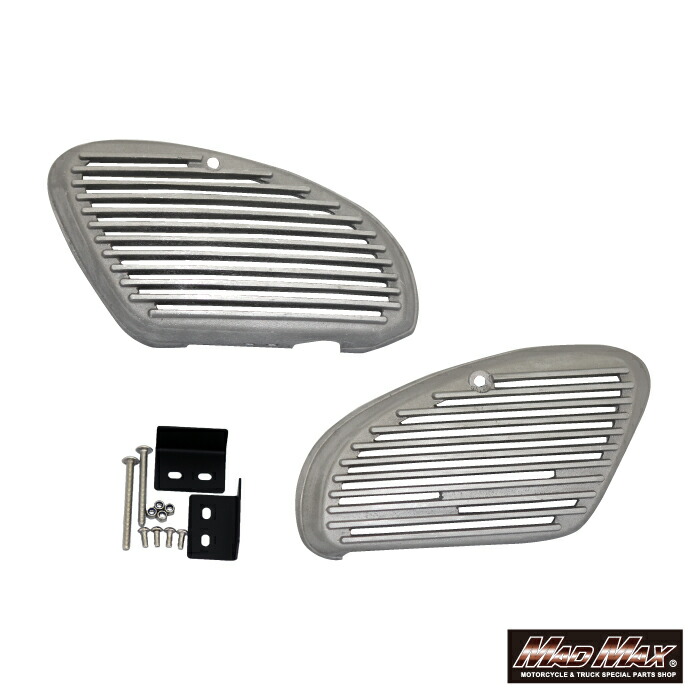 【送料無料!!】ホンダ リトルカブ スーパーカブ STD/DX用 アルフィンカバー 左右セット 無塗装C50 AA01 C70 C90 スーパーカブ50 70 90 スタンダード デラックス リトルカブ サイドカバー HONDA マッドマックス MAD MAX 補修 修理 カスタム|MADMAX