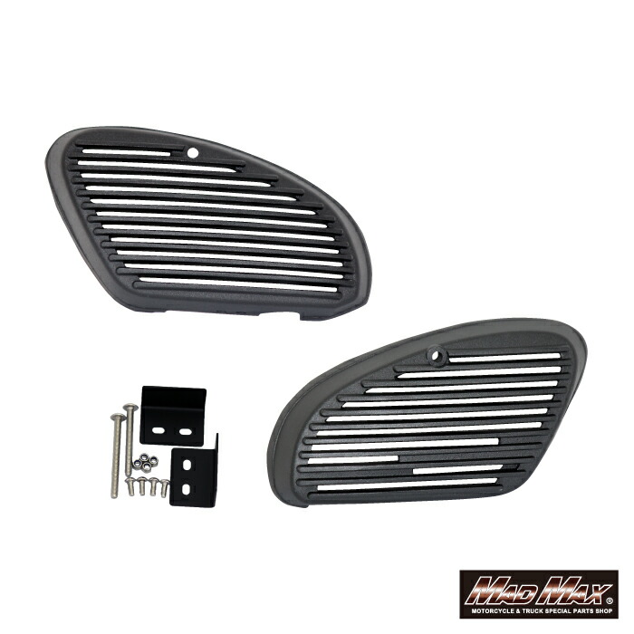 楽天市場】ホンダ リトルカブ用 アルフィンカバー 左右セット ブラック