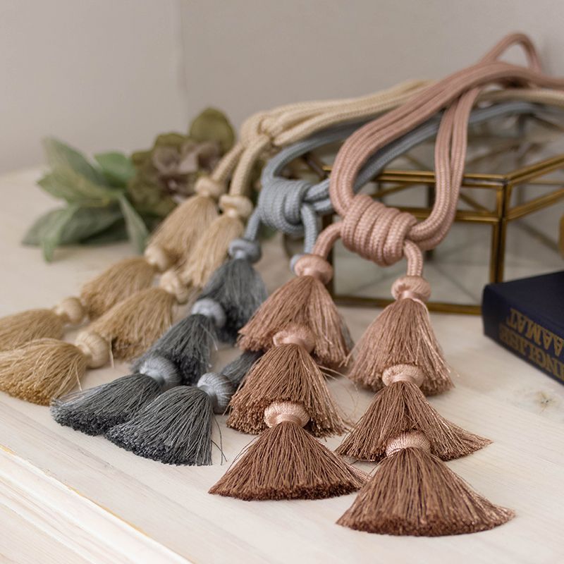 カーテンタッセル カーテン カーテン留め タッセル かわいい アクセサリー ホルダー カーテンホルダー