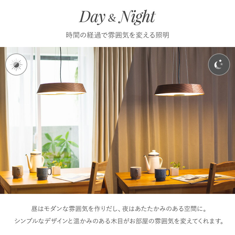 柔らかく暖かい木製の照明なのでダイニング キッチン リビング 寝室 玄関の照明にすると木目調のシンプルなデザインが温かみのある快適な空間を演出してくれます ペンダントライト 1000円off マラソン限定クーポン 照明 吊り下げ Serene P Led つりさげ P 工事不要