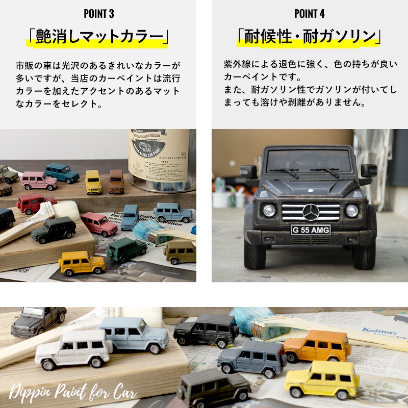 車用塗料 Car Denim Paint で艶消しマットカラーにかっこよく塗り替えませんか 1000円off マラソン限定クーポン 車 塗装用品 塗料缶 ペンキ 塗料 つや消し 塗装 ペンキ 水性塗料 カーペイント 2kg 車塗装 全塗装 自家塗装 ディッピンペイント 傷 補修 吹きつけ塗装