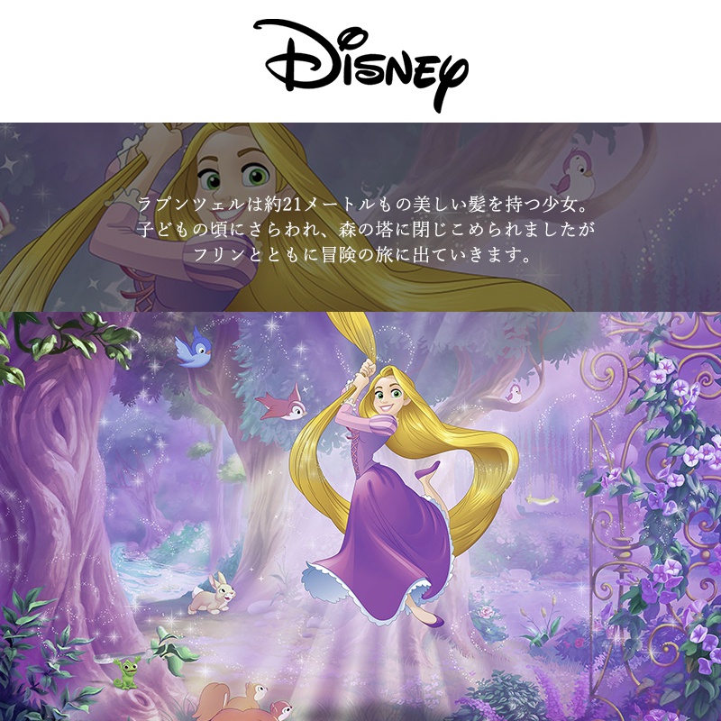 全品ポイント10倍 日時 4時間限定 壁紙 クロス 輸入壁紙 インポート壁紙 ディズニー Disney おしゃれ はがせる 張り替え 補修 のり付き だまし絵 Wallpaper コマー Rapunzel ラプンツェル 8 451 Gulbaan Com