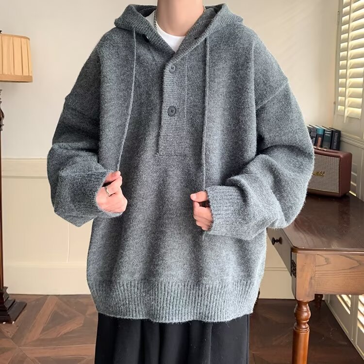 楽天市場】フードニット フード付きニット フード付きセーター ニット