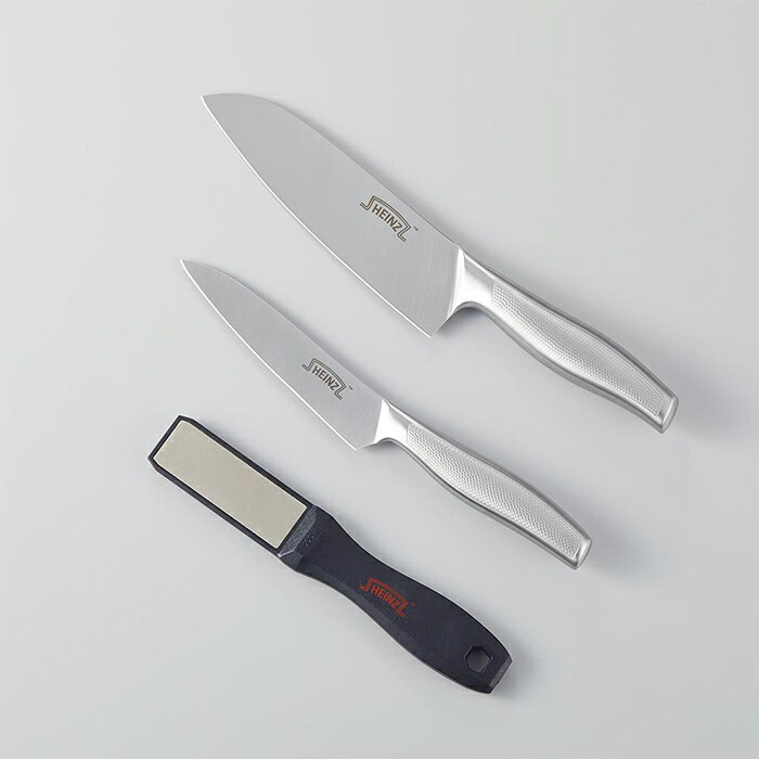 楽天市場】Heinz ハインツ 包丁 セット 三徳包丁 ペティナイフ