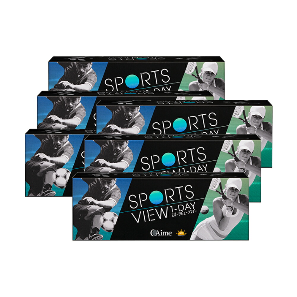 【楽天市場】コンタクトレンズ 1日使い捨て アイミー スポーツビュー ワンデー 1枚30枚入り 6箱セット【P20】：コンタクトレンズ通販のグランプリ