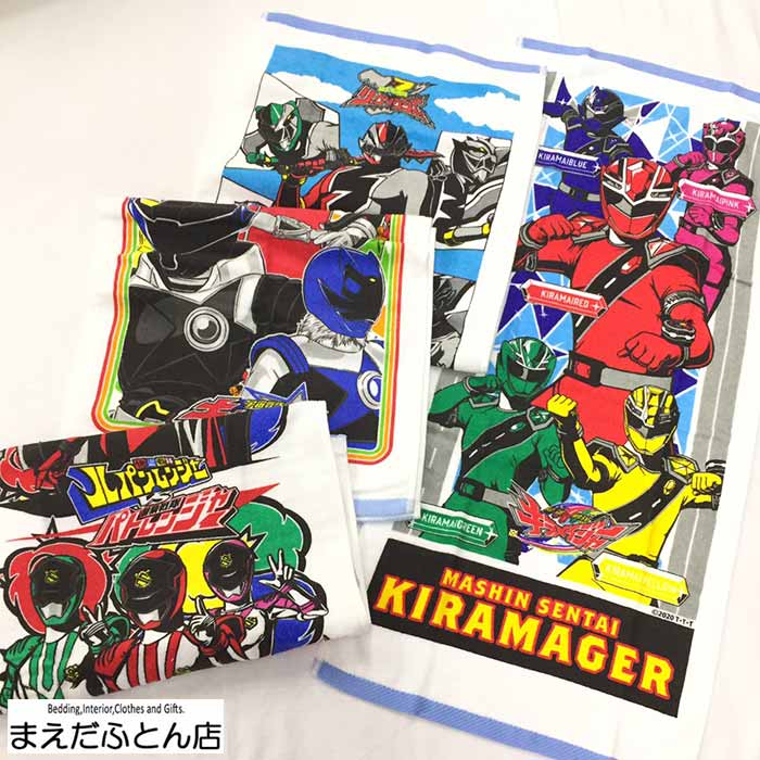 【1000円ポッキリ送料無料】戦隊レンジャーフェイスタオル 怪盗戦隊パトレンジャールパンレンジャー 宇宙戦隊キュウレンジャー 騎士竜戦隊リュウソウジャー 約34×75cm レンジャー 戦隊レンジャー画像