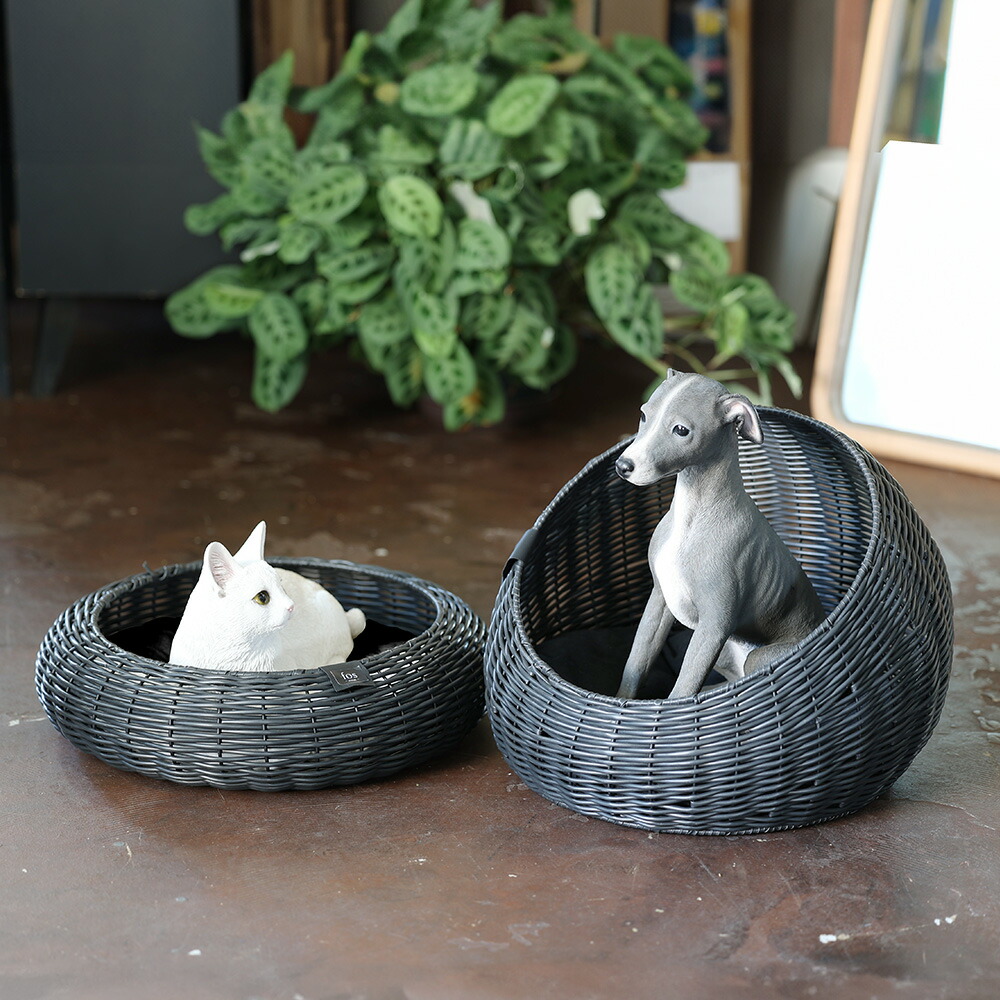 お御部屋を彩る 今めかしいな 黒 愛玩動物用 ベット Cuddly Bed ( カドリーベッド )