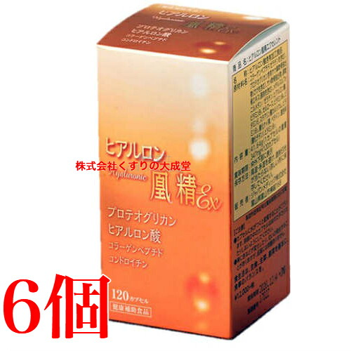 ヒアルロン凰精エクセレント 120カプセル 6個 ジャパンメディック