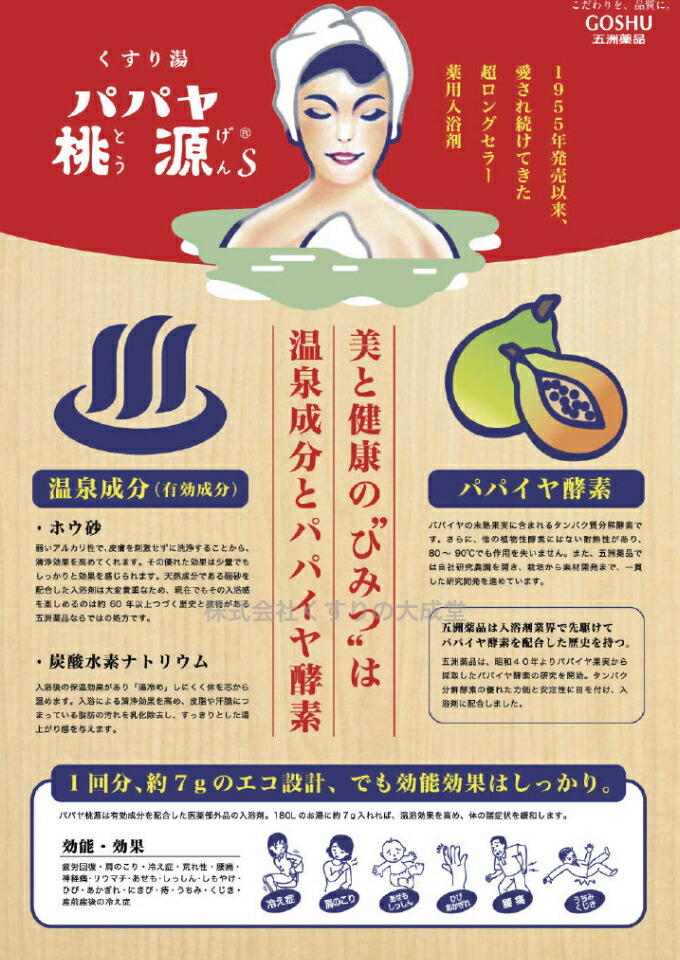 パパヤ桃源S 70g缶 ハローキティ 40個 五州薬品 医薬部外品