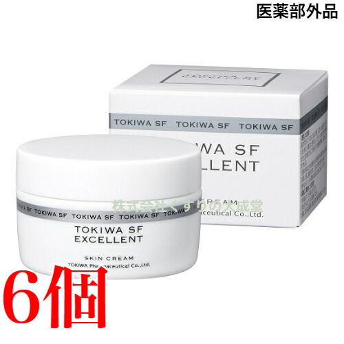 16時までのご注文当日発送 トキワSF エクセレント 61g 6個 薬用クリーム 医薬部外品 常盤薬品 旧 トキワスキンフード 63g から リニューアル