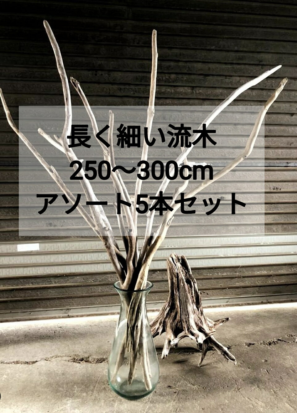 楽天市場】【送料無料】南信州産 天然流木 【細い流木（幅3.8cm以下