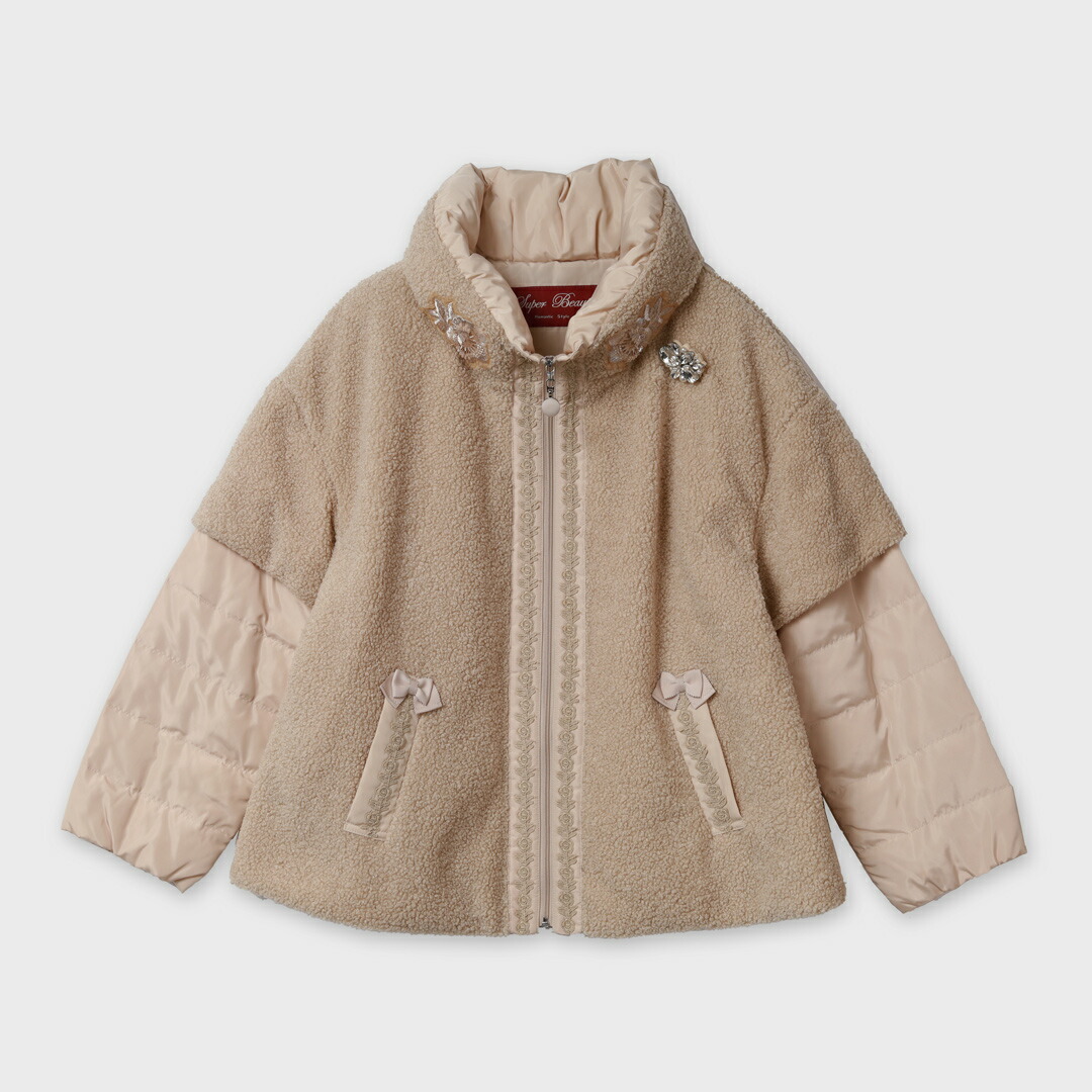 銀座マギーginza maggyフォックスファージャケットゆったり上質2502 楽天市場】MAGGY/ニットダウンショートジャケット[全3色]ginzamaggy