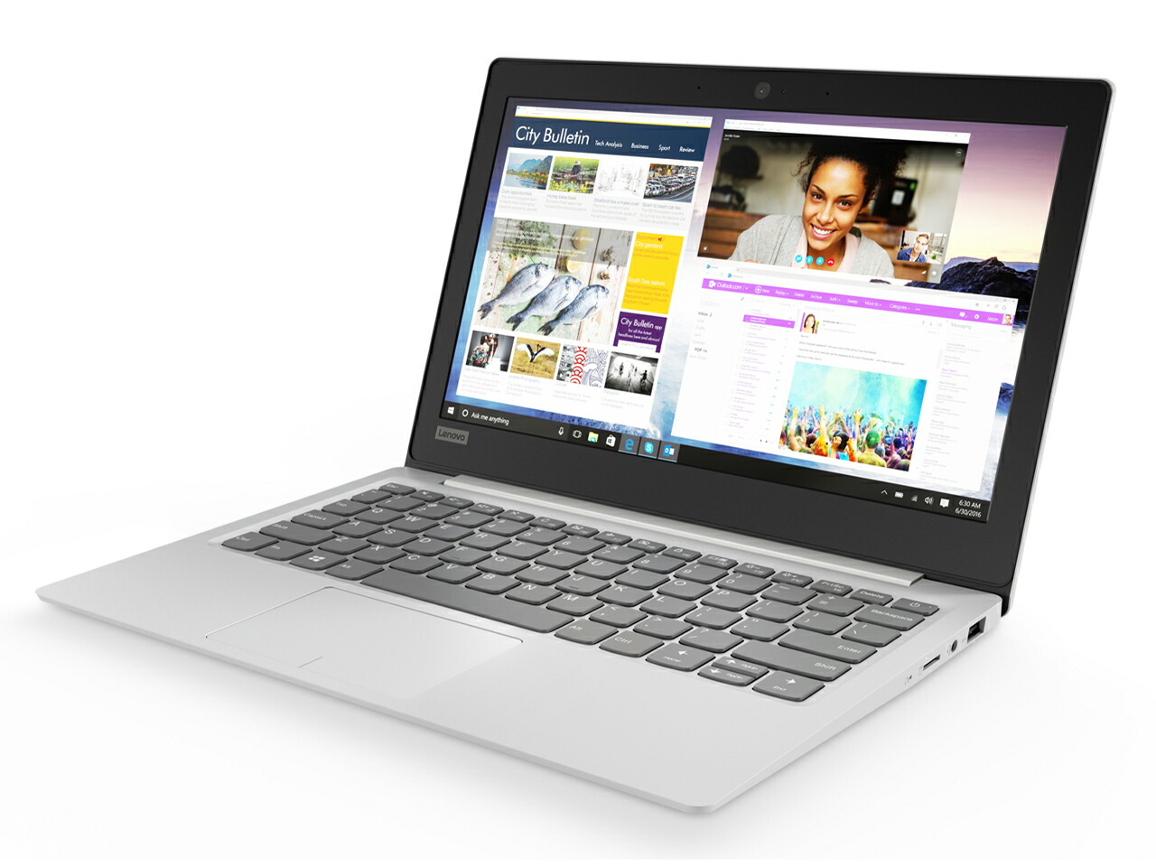 レノボジャパン 11.6型ノートPC Win10 Home・Celeron・SSD 128GB・メモリ 4GB Lenovo ideapad 120S ブリザードホワイト