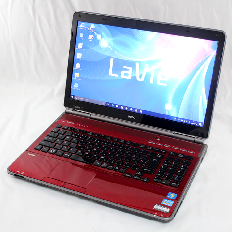 楽天市場 送料無料 Nec Lavie L Ll750 E Pc Ll750es3er クリスタルレッド Core I7 8gb 750gb ブルーレイ 15 6型 無線lan Windows10 中古 中古パソコン ノートパソコン マジカルｐｃ