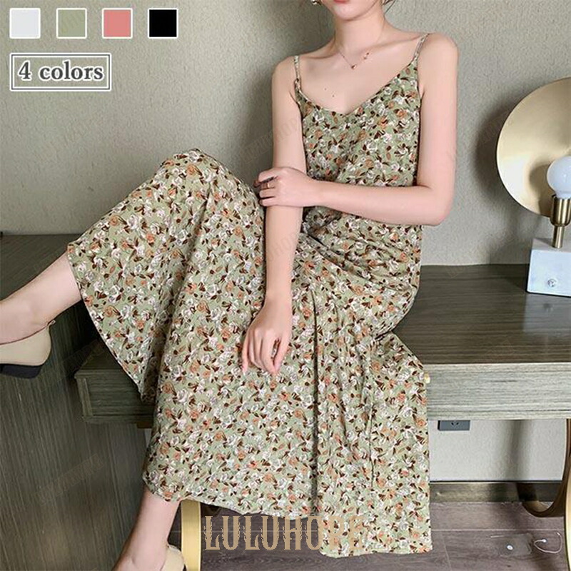 【美品】ロイスクレヨン リゾート キャミワンピース マキシ丈ワンピース 楽天市場】キャミワンピ ワンピース ロング リゾートワンピ