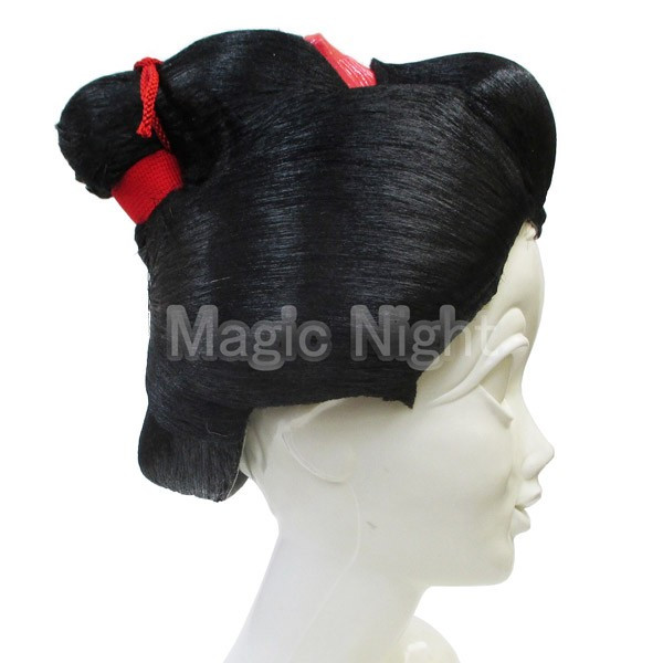 Dx芸妓 髪筋 粉飾櫛好運かつら 現代世界テアトル 芝居 雑作 上演 芸者 擬装 なりきり カツラ ウィッグ 術小夜 Os Cannes Encheres Com