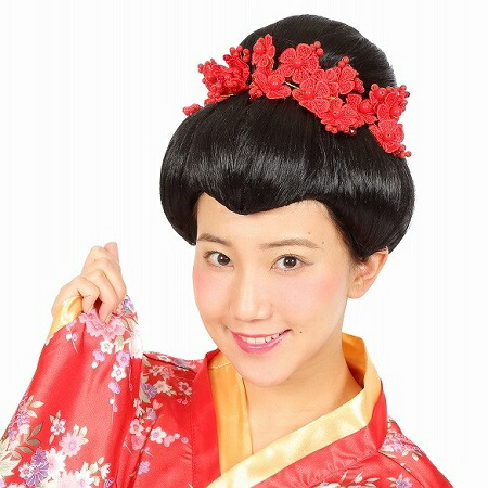 日本髪 かつら ケース付き 和装 女性 日本髪 かつら ケース付き 和装 女性 - メルカリ