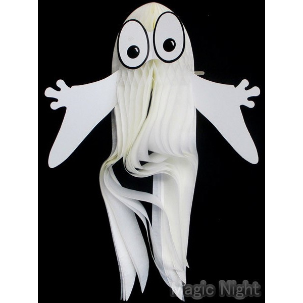 楽天市場 ハニカムデコレーション ゴースト ハロウィン ディスプレイ 装飾用 お化け 幽霊 定形外発送可 1 2ｐ350円 3 4ｐ510円マジックナイト Ep1041 ハロウィン仮装 マジックナイト
