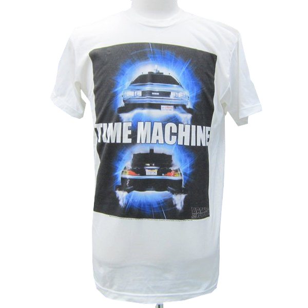 BACK TO THE FUTURE デロリアンシャツ　レーヨン　オフィシャル bttfgraniph_202303_02.jpg?
