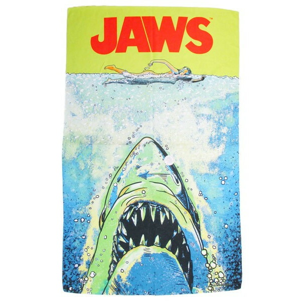 楽天市場】【ジョーズ】【JAWS】ビーチタオル【パニック】【鮫