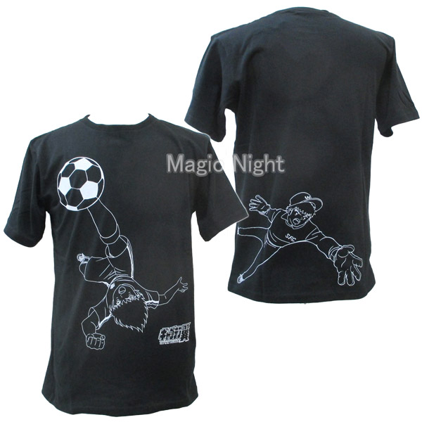 楽天市場 キャプテン翼ｔシャツ オーバーヘッド ブラック 黒 キャプ翼 大空翼vss F C サッカー アニメ 公式 半袖 練習着 M L Llサイズ ネコポス発送 マジックナイト Ct870 ハロウィン仮装 マジックナイト