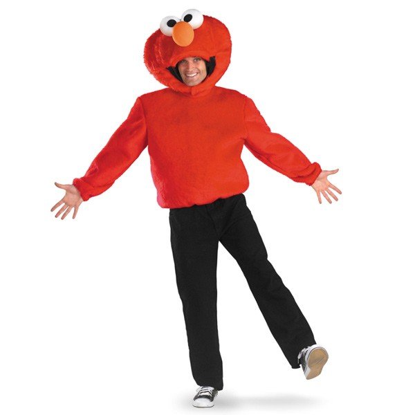 セサミストリート エルモ コスチューム 【ハロウィン コスプレ 衣装 エルモ 仮装 USJ 大人用 グッズ ユニバ仮装】マジックナイト DG7254｜ハロウィン仮装 マジックナイト