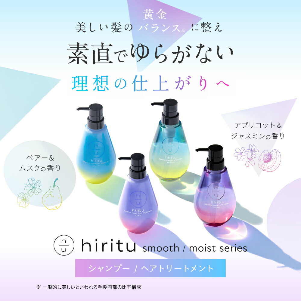 hiritu(ヒリツ) バランスリペアシャンプー＆ヘアトリートメント