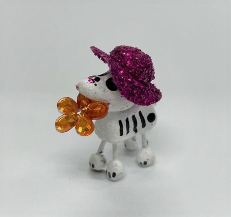 楽天市場 メキシコ雑貨 カラベラ 骸骨 アニマル A青い帽子の犬 マグーズショップ