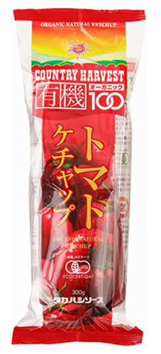 カントリーハーヴェスト 有機100 トマトケチャップ 300g